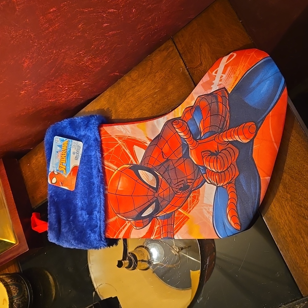 MARVEL - Spiderman - Christmas Stocking by Ruz - approximately 15" - NWT